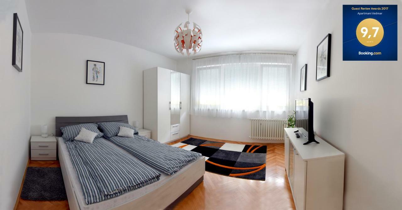 Apartmani Vedmar Zagreb Exteriör bild